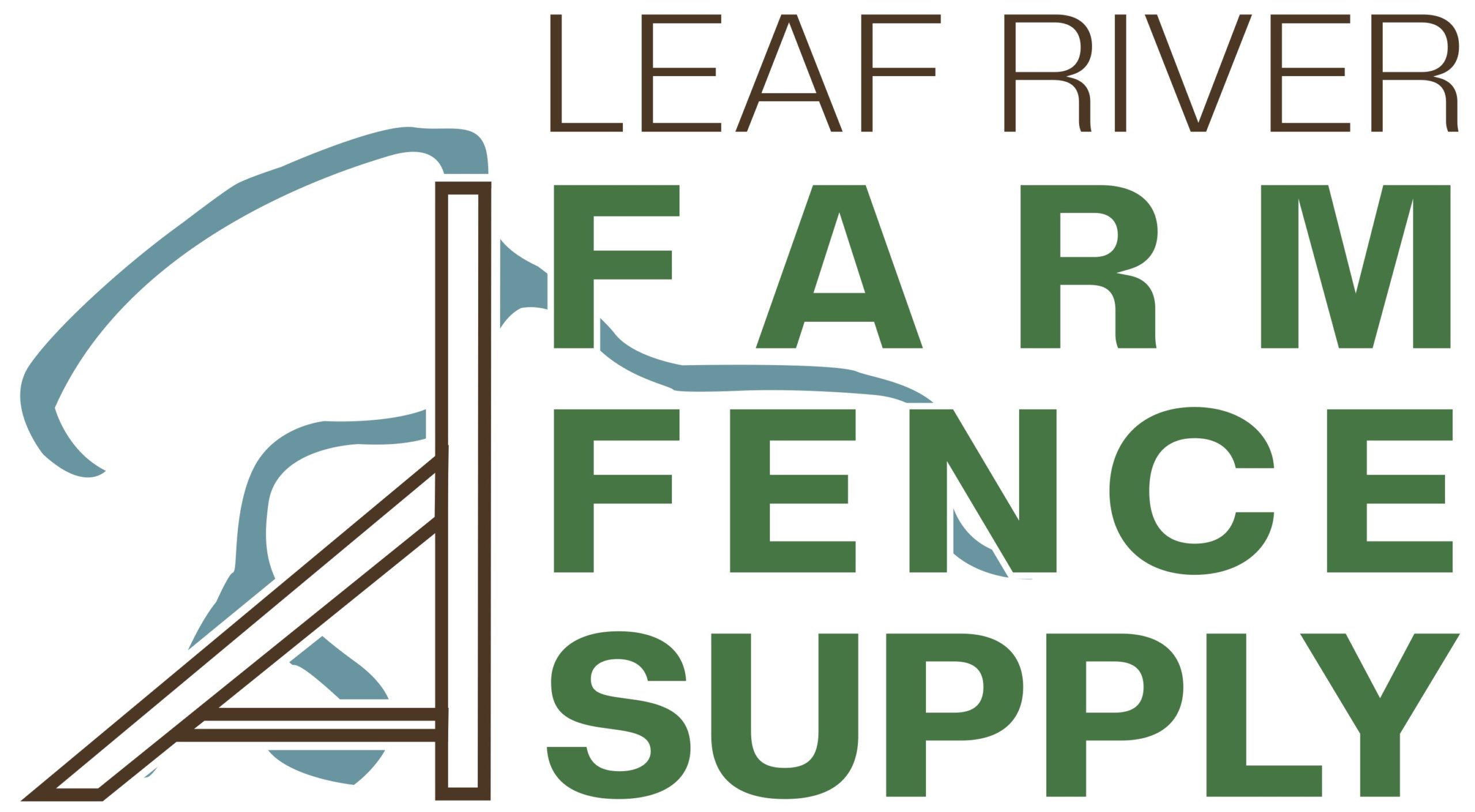 Leaf River Farm Fence Logo