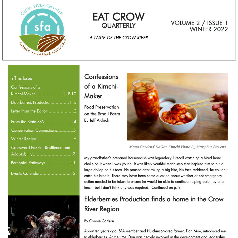 Eat Crow Winter Newsletter
